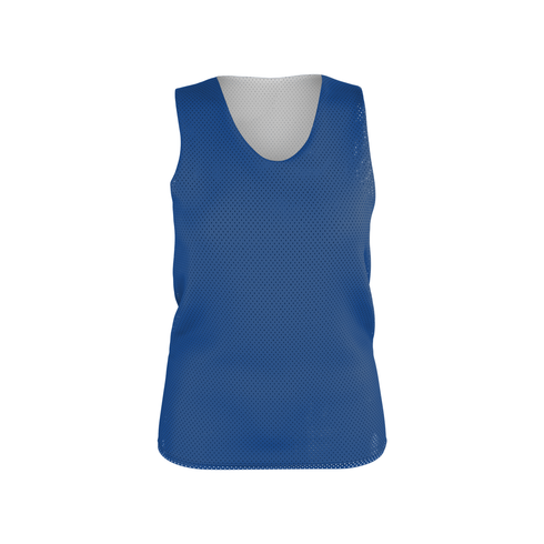 Badger Sport Womens Reversible Mesh Tank, Sizes 2XL-4XL (A00134-028008), Color 'Royal/White'
